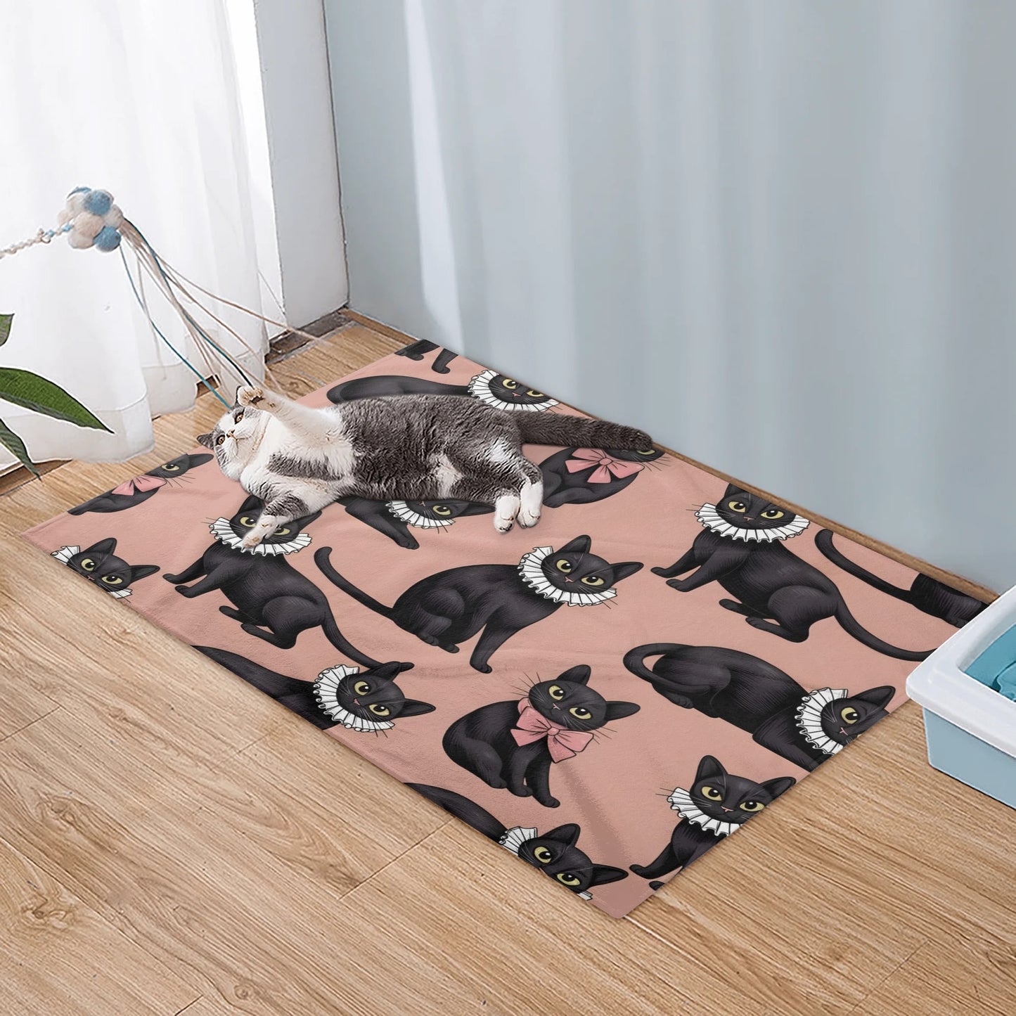 Inky - Cozy Flannel Blanket for Cats