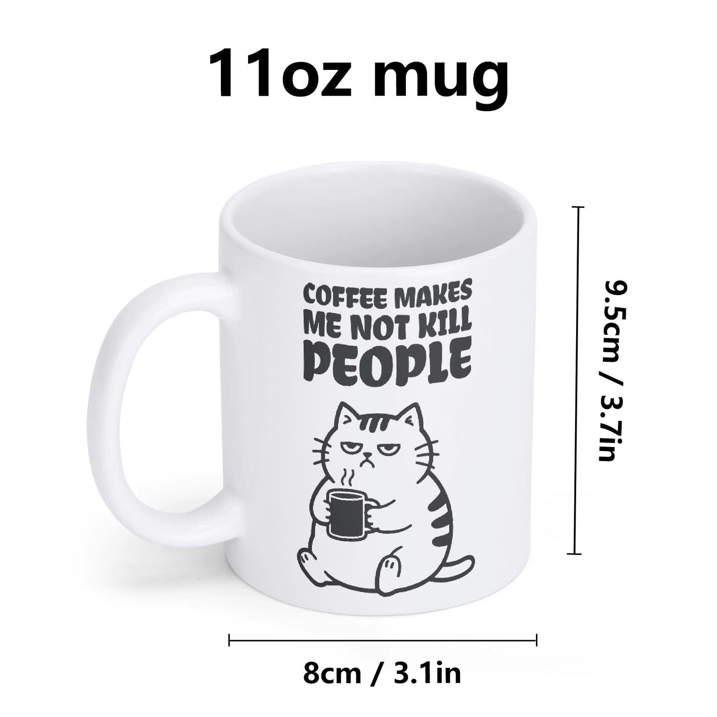 Coffee - Cat Lover Mug β 11oz Ceramic