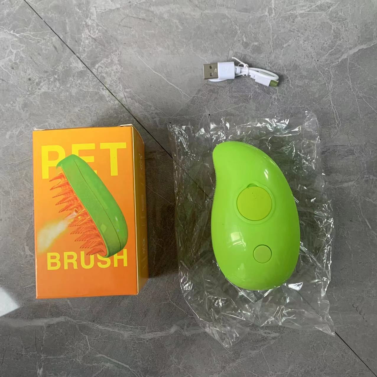 Cat Steam Grooming Brush – Electric Massage & Shedding Comb 3-in-1 Tool