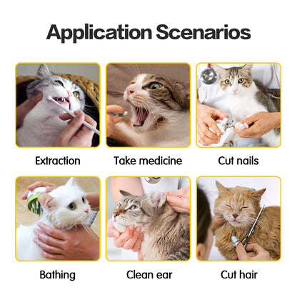 Multi-Purpose Cat Bag – Anti-Scratch, Anti-Bite Grooming & Travel Carrier