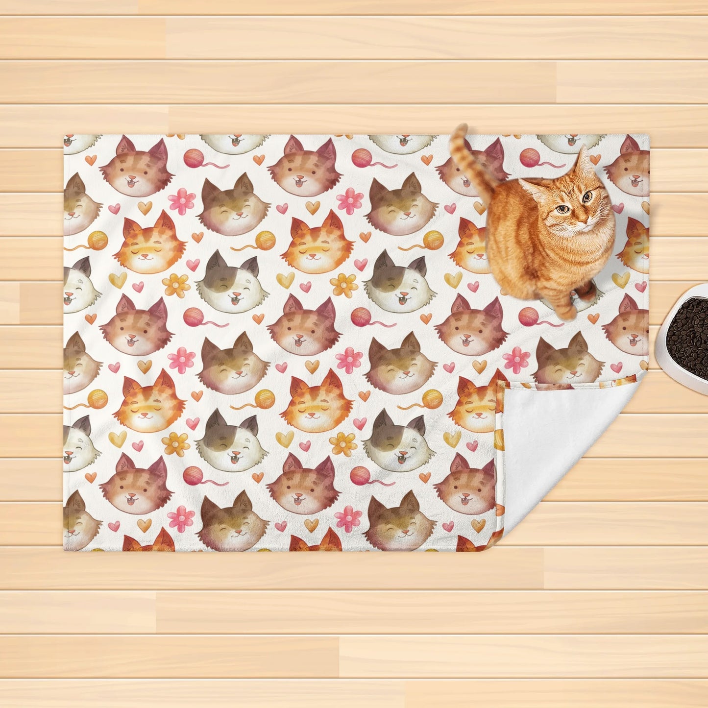 Poppy - Cozy Flannel Blanket for Cats