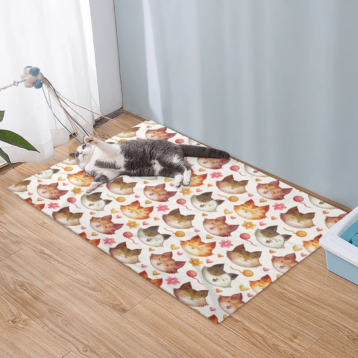 Poppy - Cozy Flannel Blanket for Cats