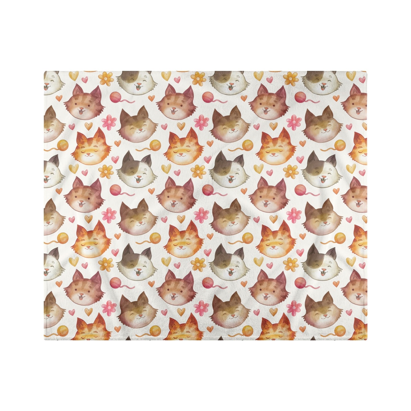 Poppy - Cozy Flannel Blanket for Cats