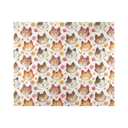 Poppy - Cozy Flannel Blanket for Cats