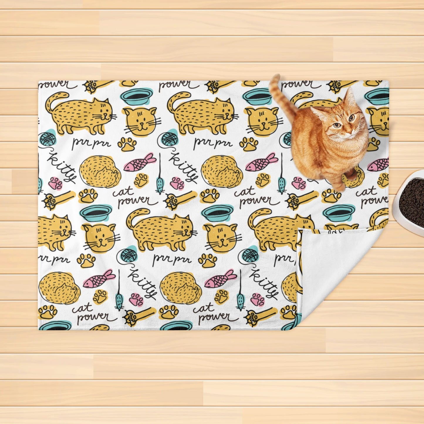 Charlie - Cozy Flannel Blanket for Cats