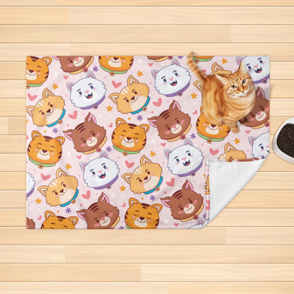 Felix - Cozy Flannel Blanket for Cats