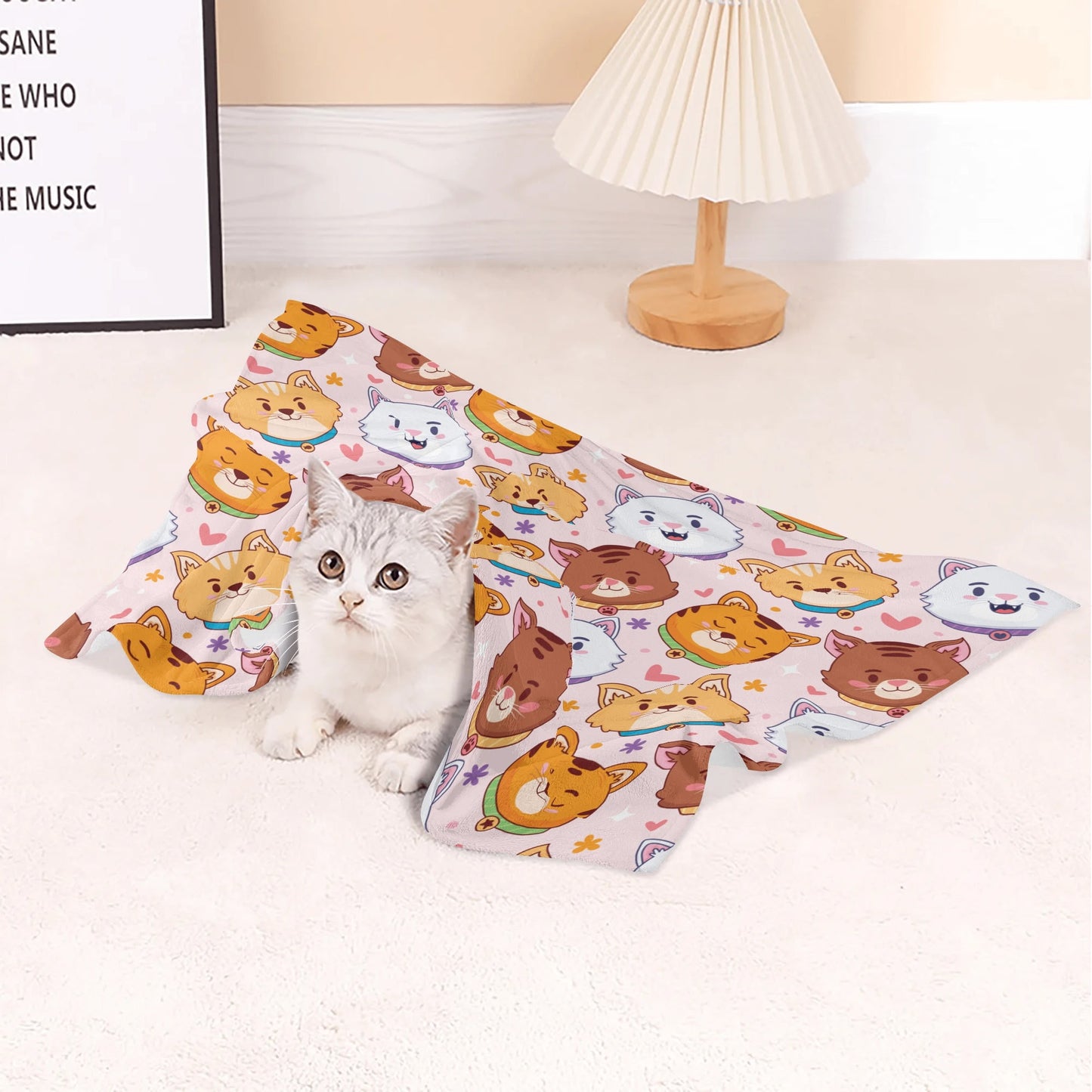 Felix - Cozy Flannel Blanket for Cats