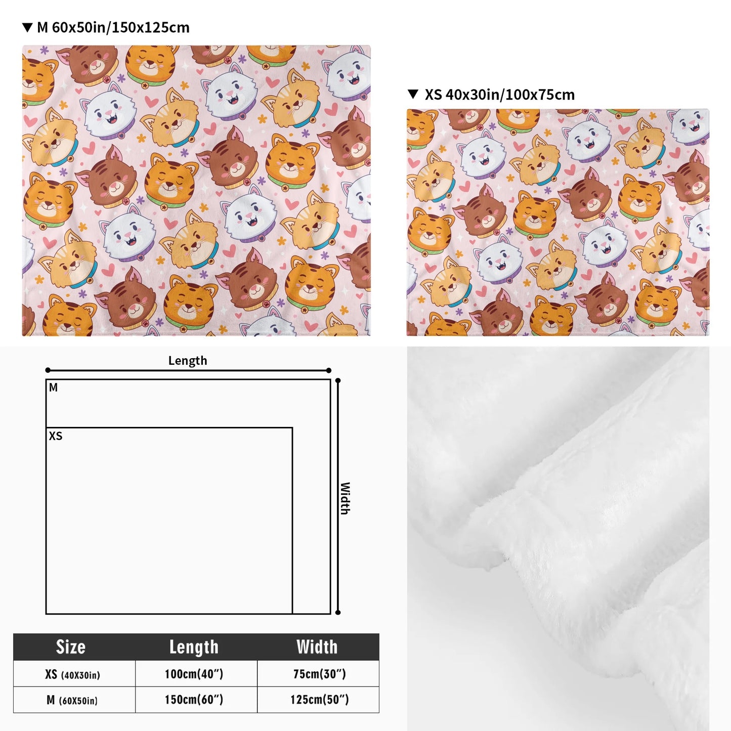 Felix - Cozy Flannel Blanket for Cats