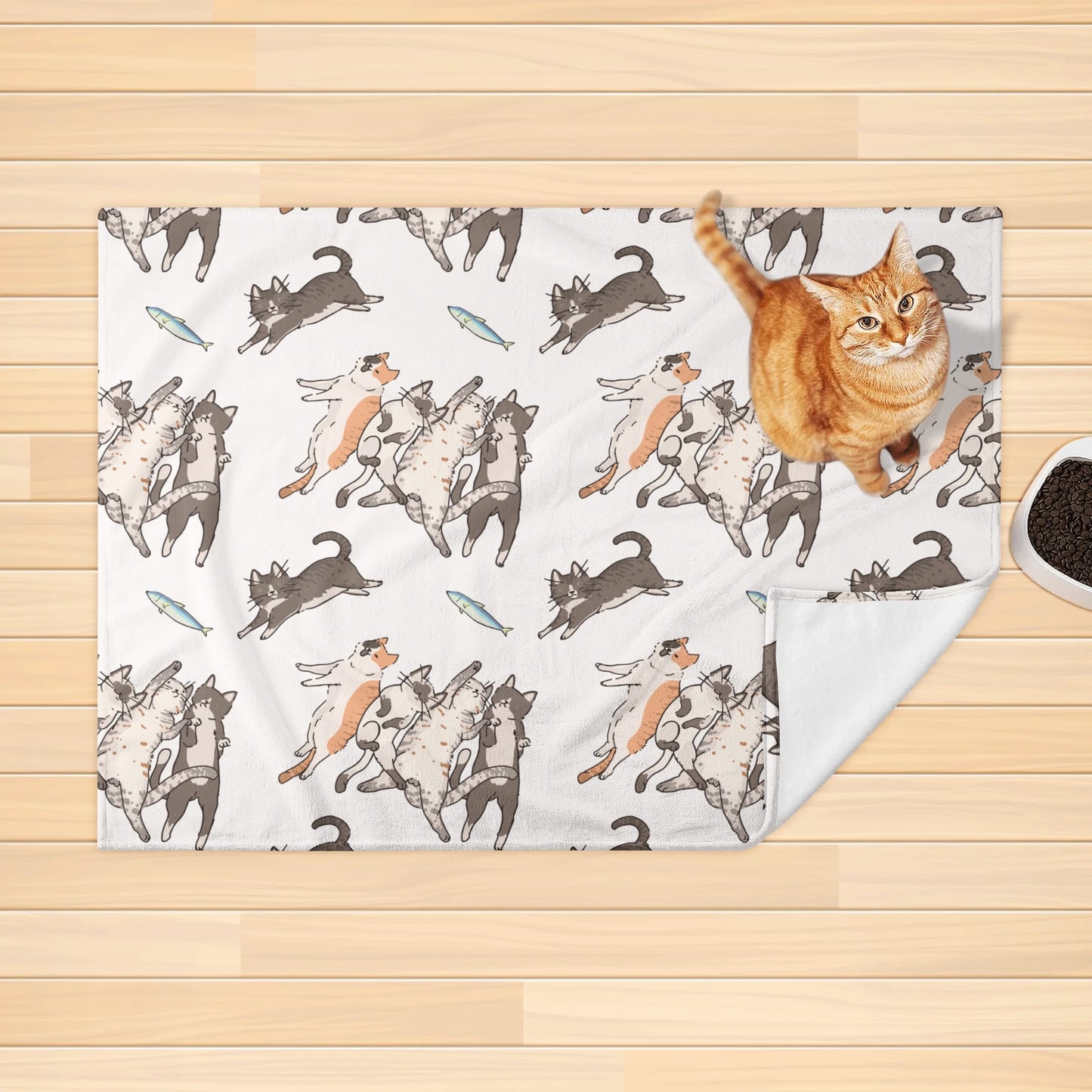 Finley - Cozy Flannel Blanket for Cats