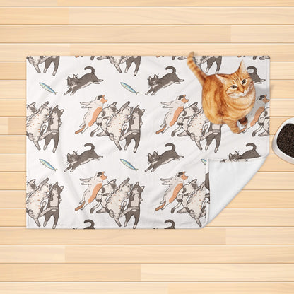 Finley - Cozy Flannel Blanket for Cats