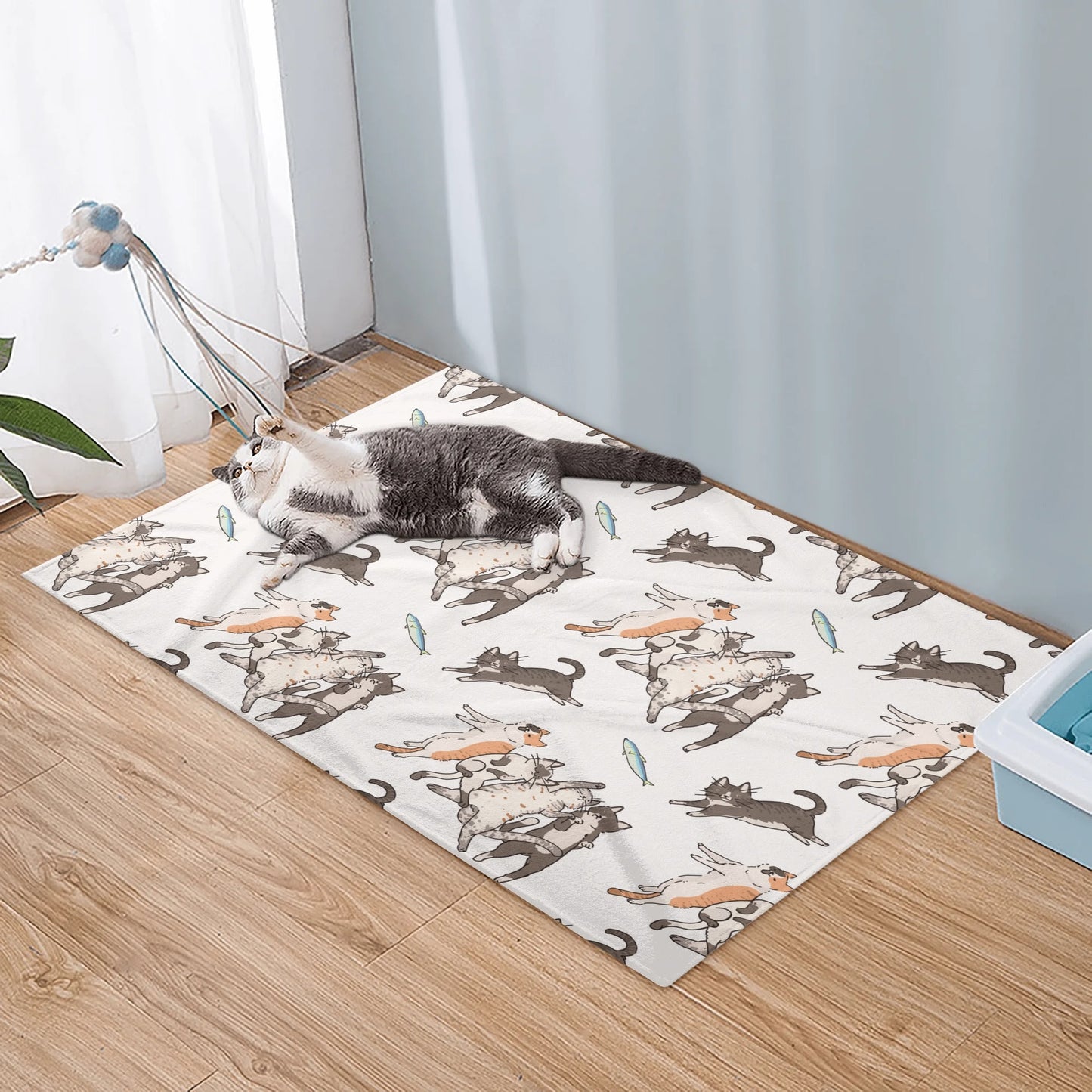 Finley - Cozy Flannel Blanket for Cats
