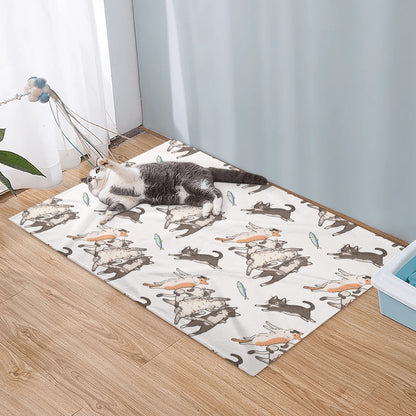 Finley - Cozy Flannel Blanket for Cats