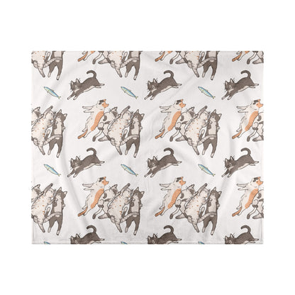 Finley - Cozy Flannel Blanket for Cats