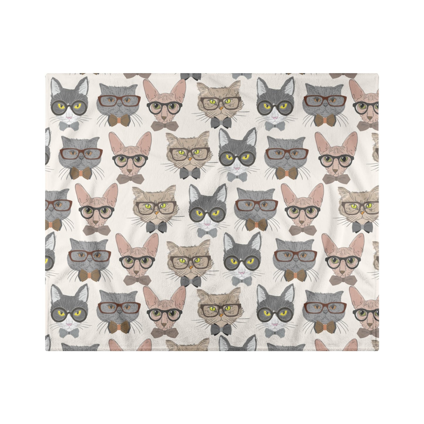 Fred  - Cozy Flannel Blanket for Cats