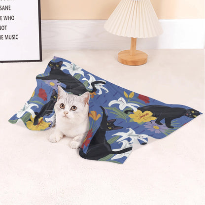 Smudge - Cozy Flannel Blanket for Cats