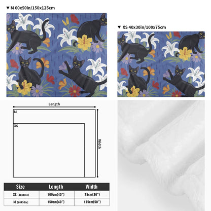 Smudge - Cozy Flannel Blanket for Cats