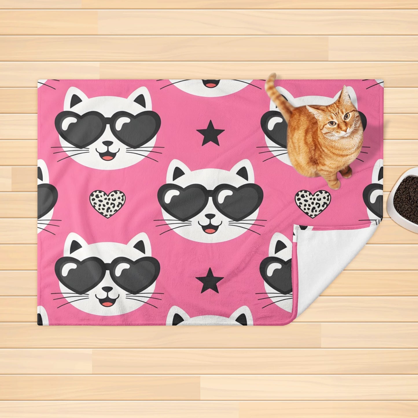 Marbles - Cozy Flannel Blanket for Cats