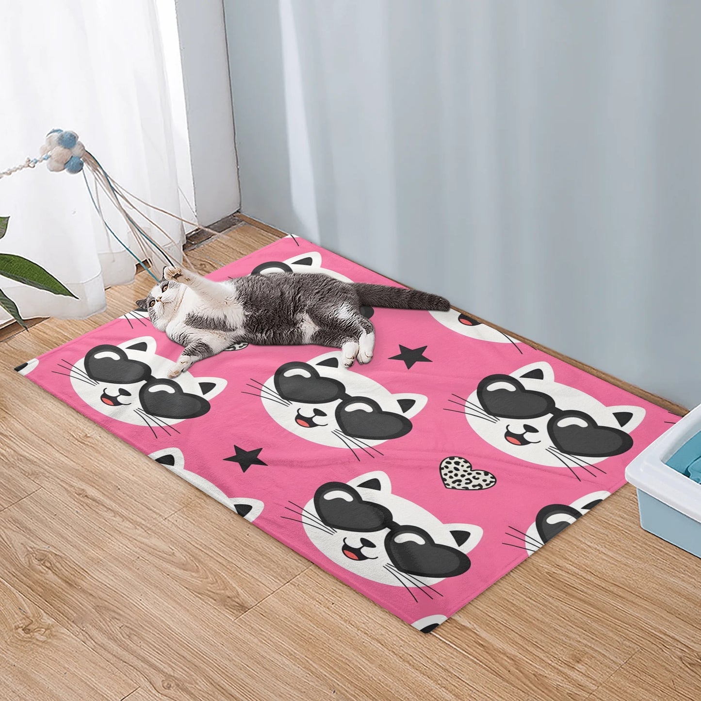 Marbles - Cozy Flannel Blanket for Cats