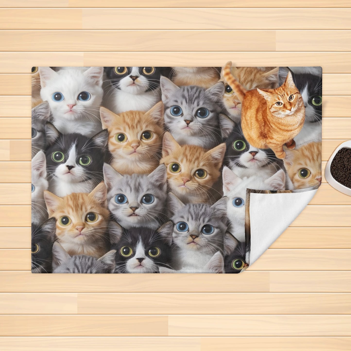 Lucky - Cozy Flannel Blanket for Cats