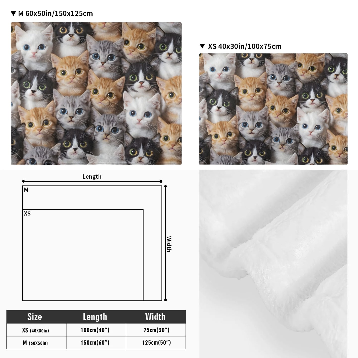 Lucky - Cozy Flannel Blanket for Cats