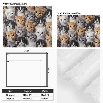 Lucky - Cozy Flannel Blanket for Cats