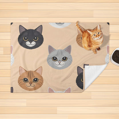 Tabby - Cozy Flannel Blanket for Cats