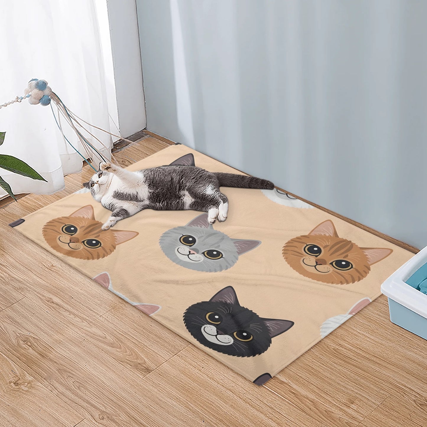 Tabby - Cozy Flannel Blanket for Cats