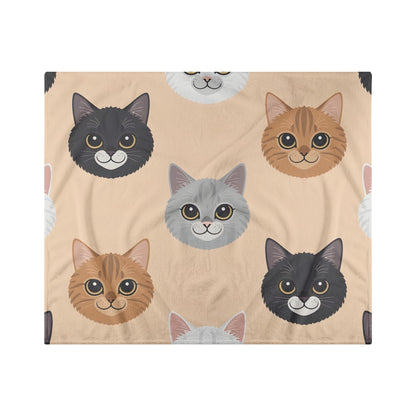Tabby - Cozy Flannel Blanket for Cats