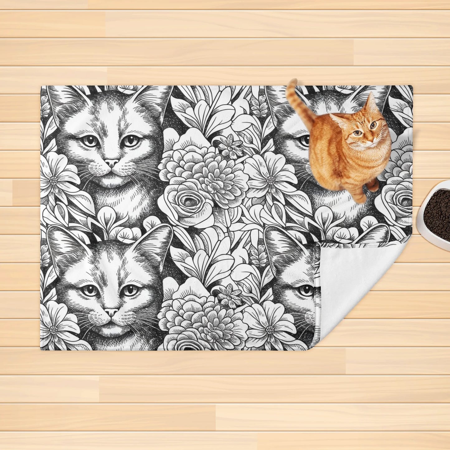 Socks - Cozy Flannel Blanket for Cats