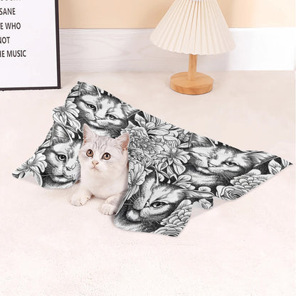 Socks - Cozy Flannel Blanket for Cats