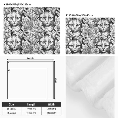 Socks - Cozy Flannel Blanket for Cats