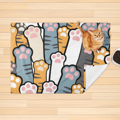 Marbles - Cozy Flannel Blanket for Cats