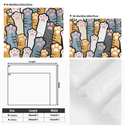 Marbles - Cozy Flannel Blanket for Cats