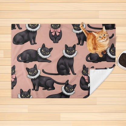 Inky - Cozy Flannel Blanket for Cats