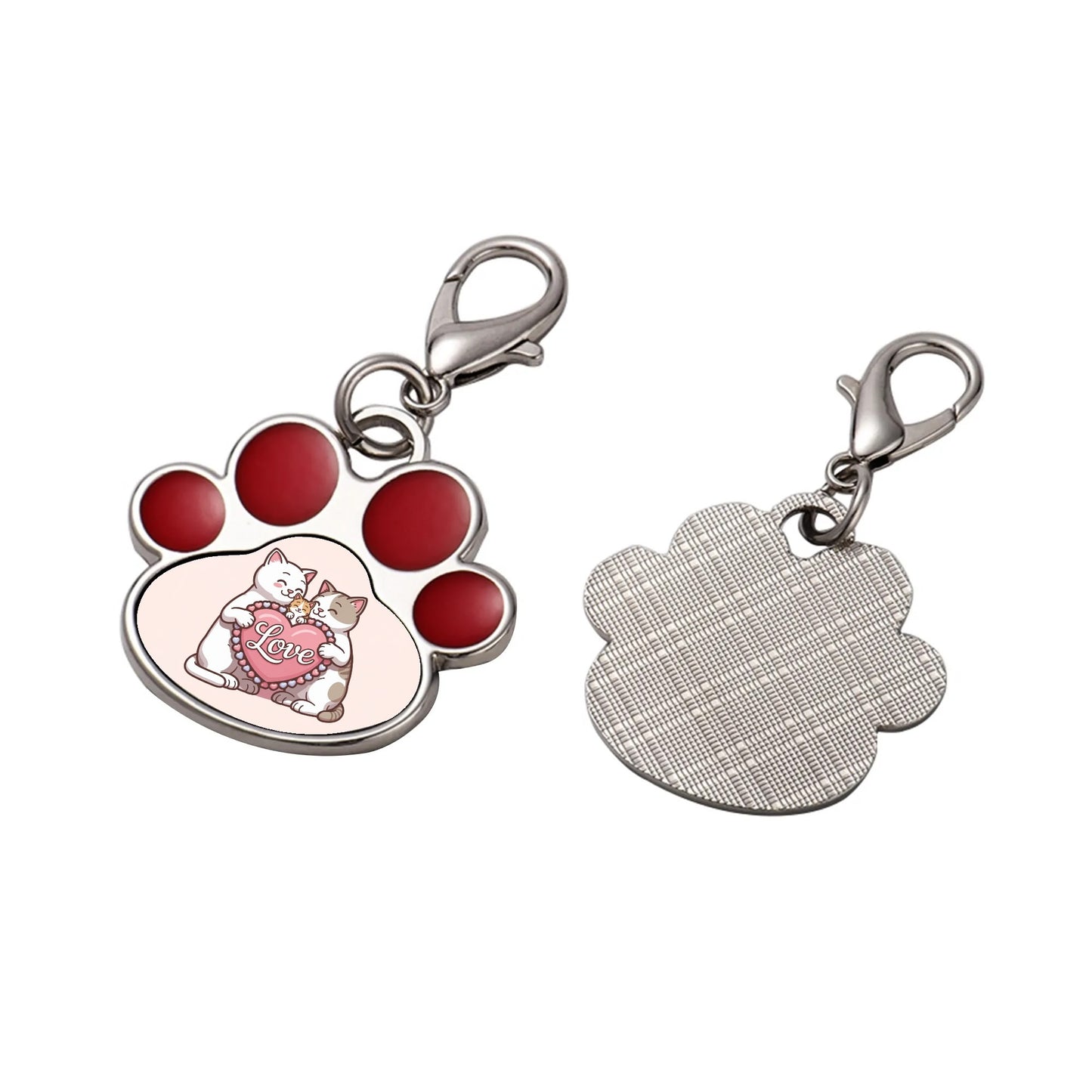 Milo - Cute Paw Jewelry Charm for Cat Collars