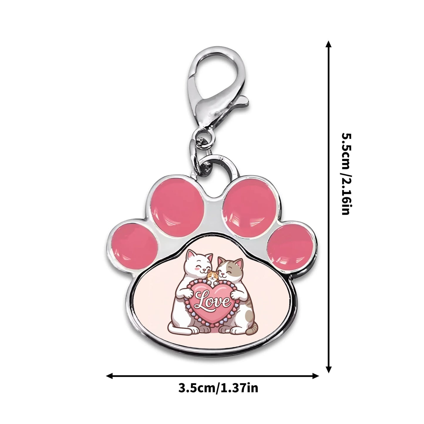 Milo - Cute Paw Jewelry Charm for Cat Collars