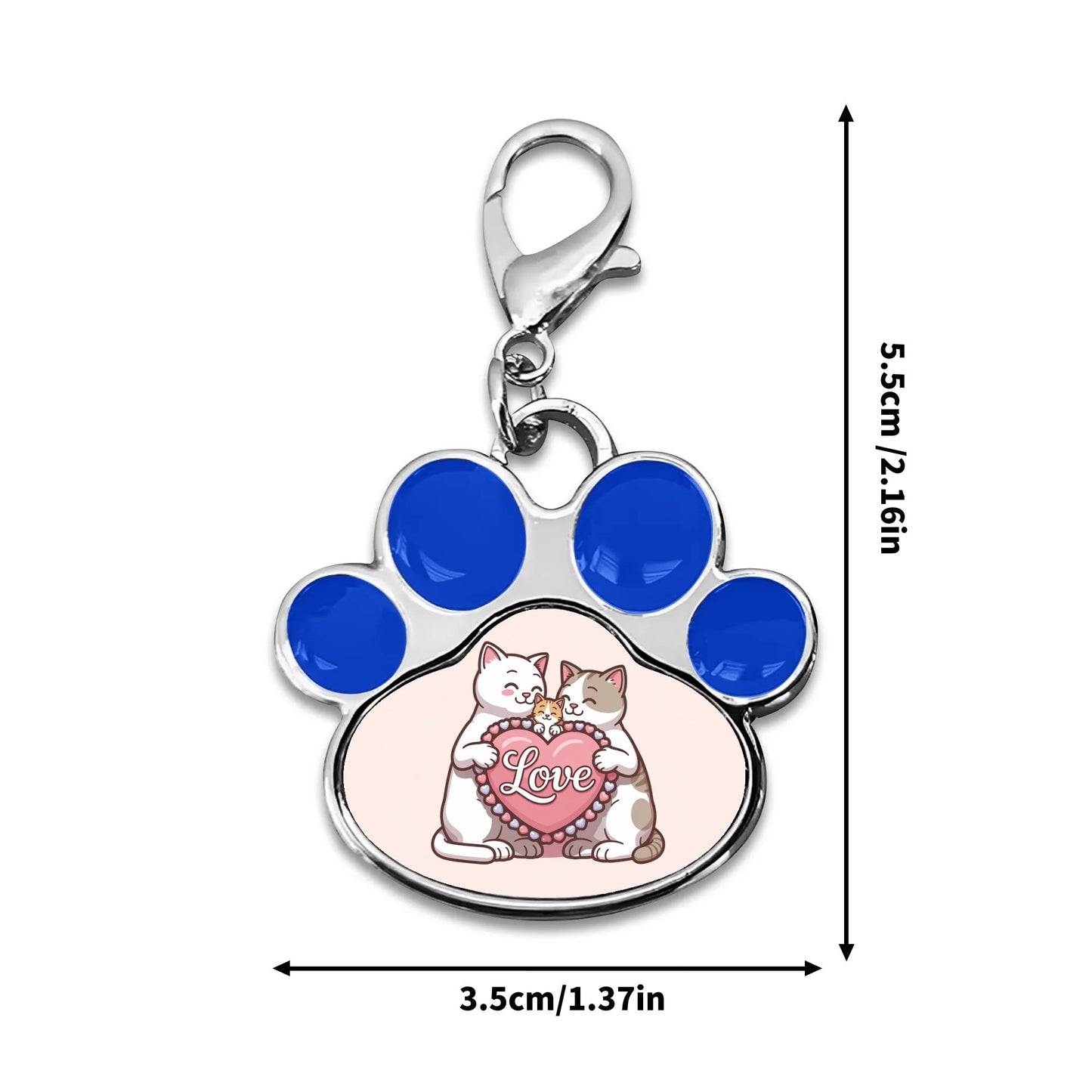 Milo - Cute Paw Jewelry Charm for Cat Collars