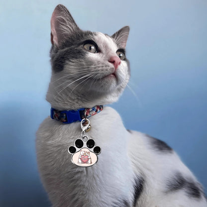 Milo - Cute Paw Jewelry Charm for Cat Collars