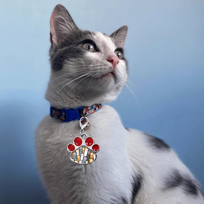 Milo - Cute Paw Jewelry Charm for Cat Collars
