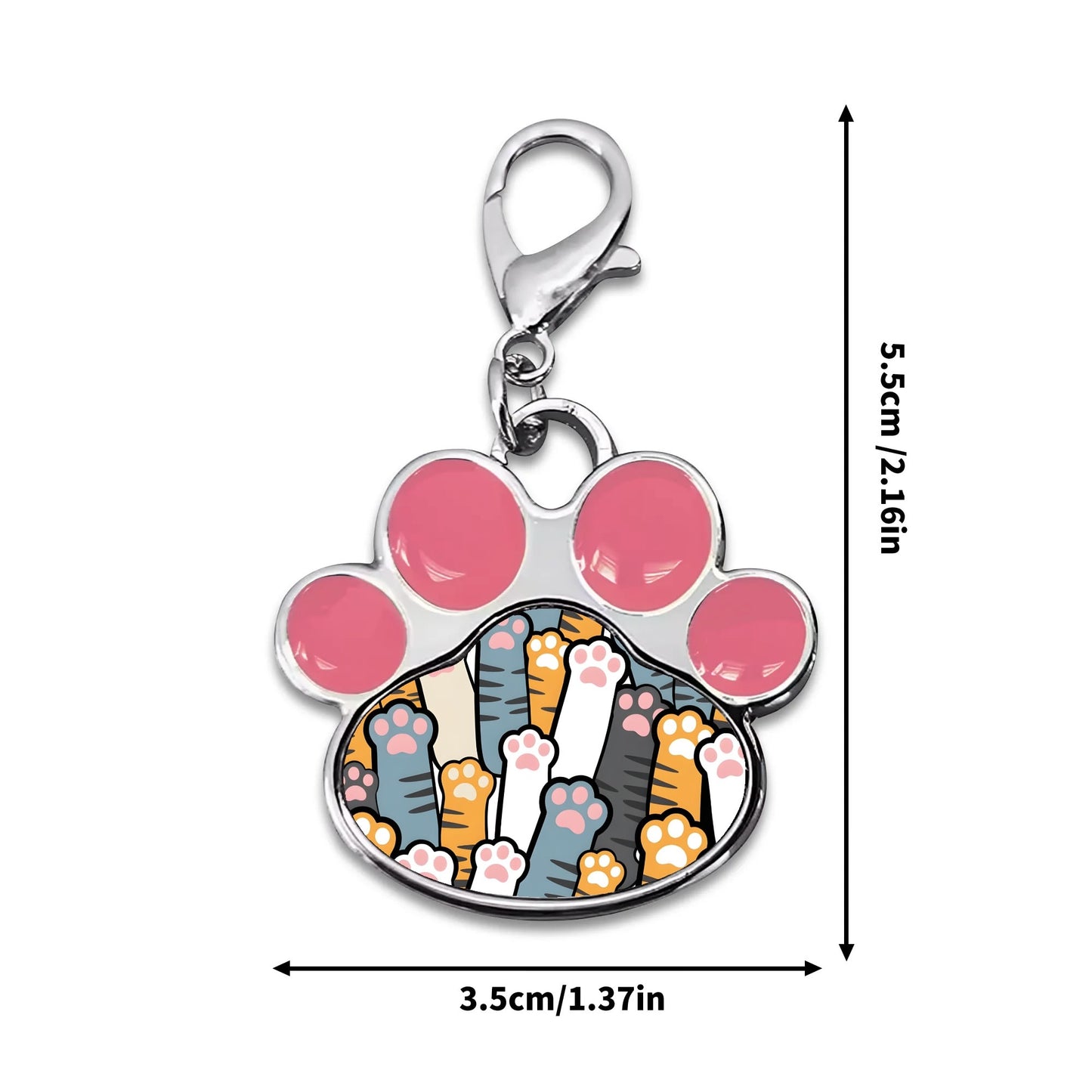 Milo - Cute Paw Jewelry Charm for Cat Collars