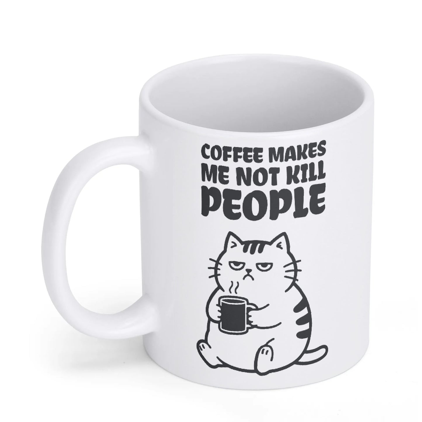Coffee - Cat Lover Mug – 11oz Ceramic