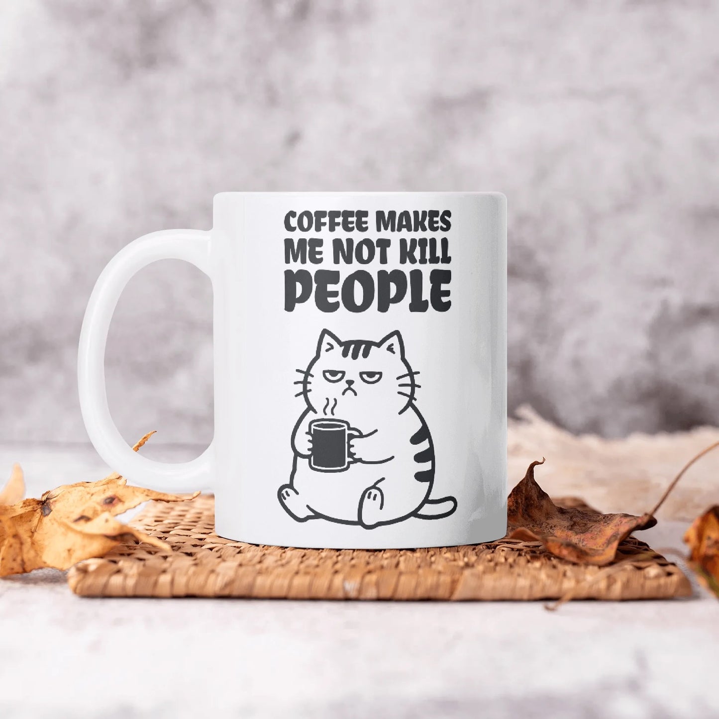 Coffee - Cat Lover Mug – 11oz Ceramic