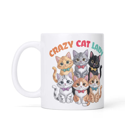 Crazy Cat Lady - Cat Lover Mug – 11oz Ceramic