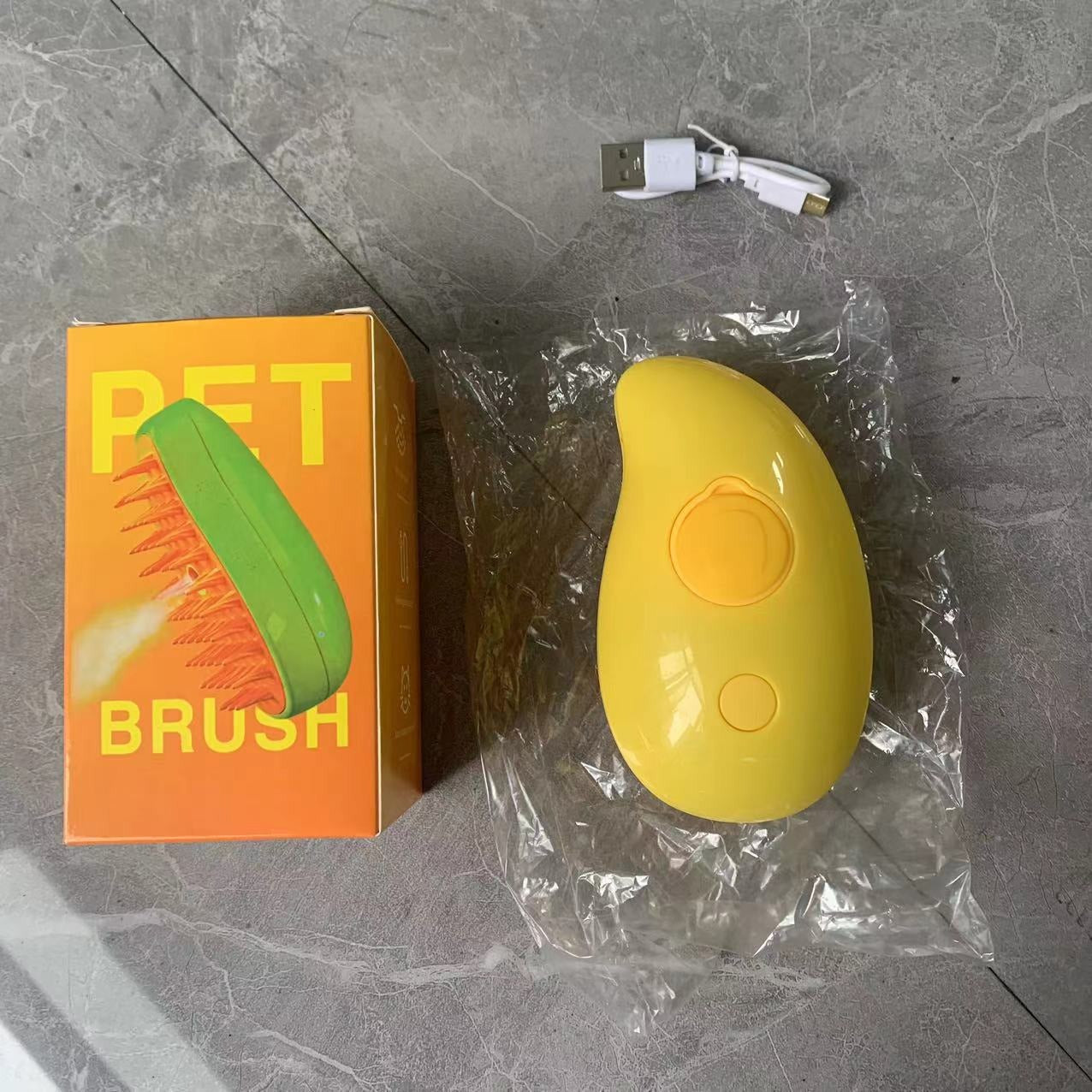 Cat Steam Grooming Brush – Electric Massage & Shedding Comb 3-in-1 Tool