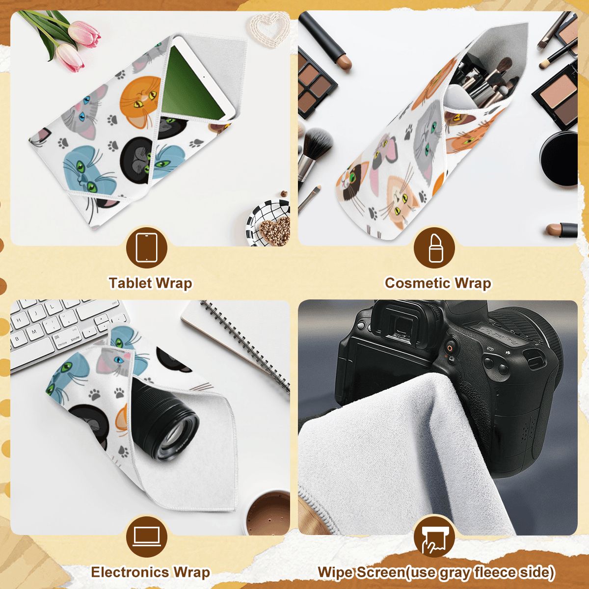 Finley - Cat Bath & Grooming Bag