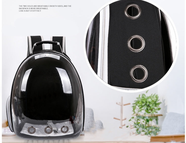 Cat Carrier Backpack with Clear Front – Hard Shell Travel Bag