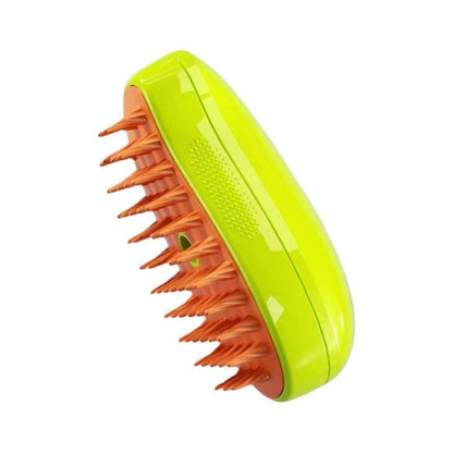 Cat Steam Grooming Brush – Electric Massage & Shedding Comb 3-in-1 Tool