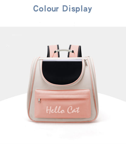 Cat Travel Carrier Bag – Breathable & Durable Cat Backpack