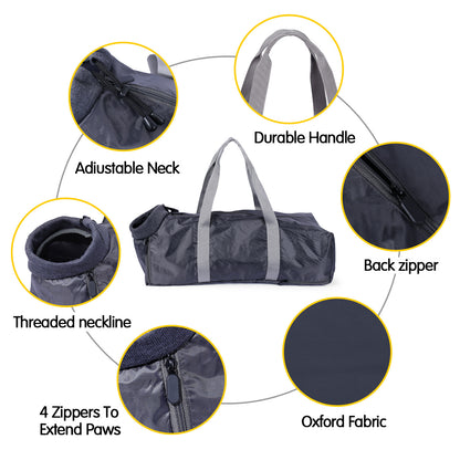 Multi-Purpose Cat Bag – Anti-Scratch, Anti-Bite Grooming & Travel Carrier