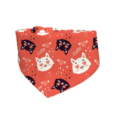 Bella - Cotton Cat Bandana – Soft, Stylish & Adjustable